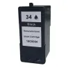 Cartucho Lexmark nº34 negro compatible 018C0034E