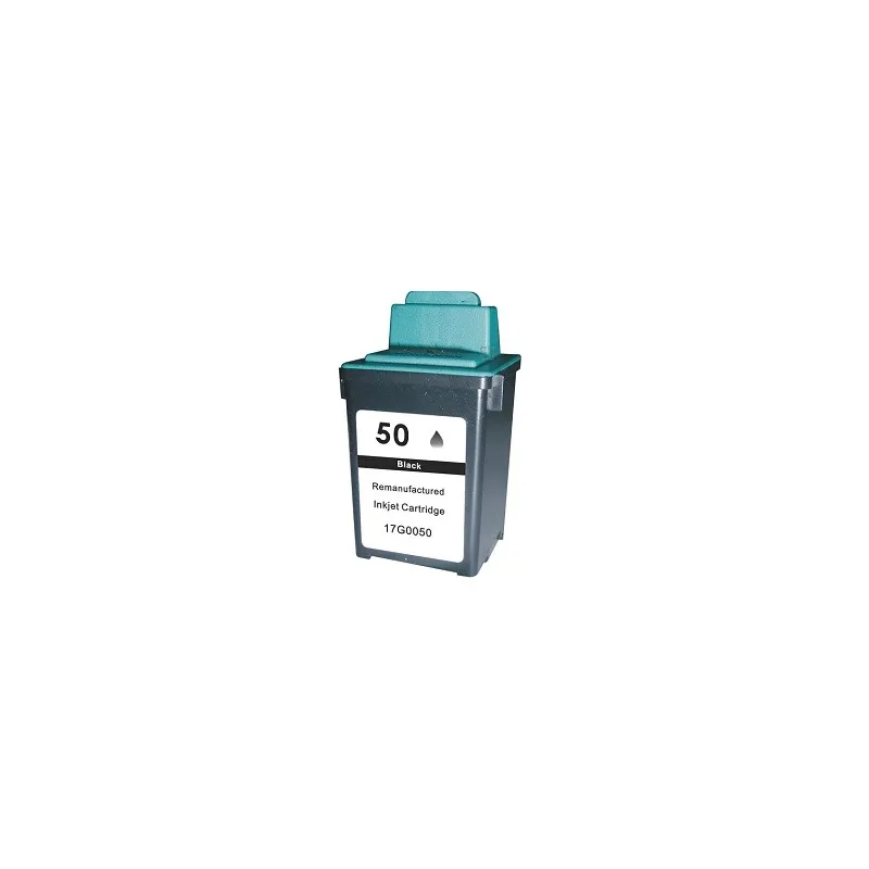 Cartucho Lexmark nº50 negro compatible