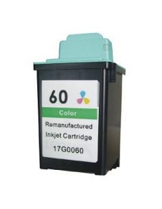 Cartucho Lexmark nº60 tricolor compatible 17G0060