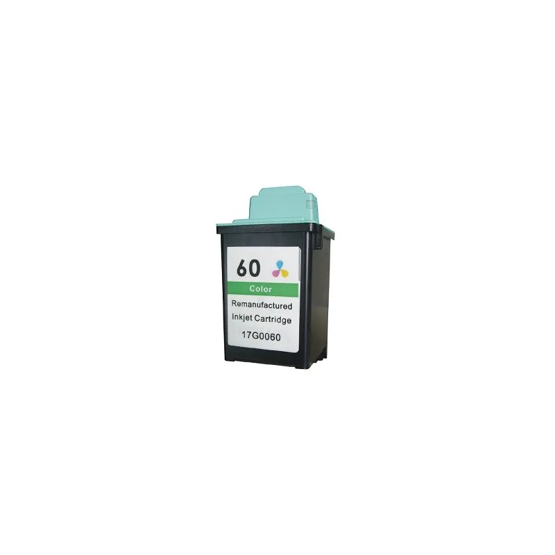 Cartucho Lexmark nº60 tricolor compatible 17G0060