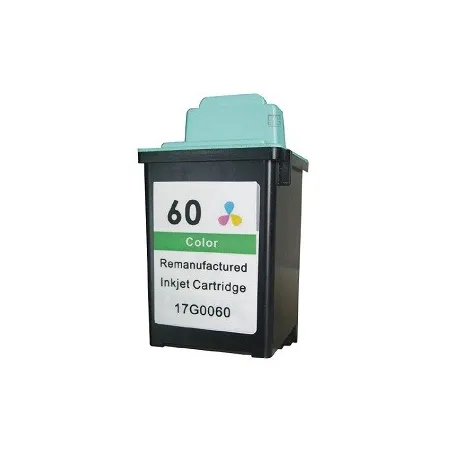 Cartucho Lexmark nº60 tricolor compatible 17G0060