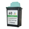 Cartucho Lexmark nº60 tricolor compatible 17G0060