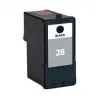 Cartucho Lexmark nº28 negro compatible 18C1528