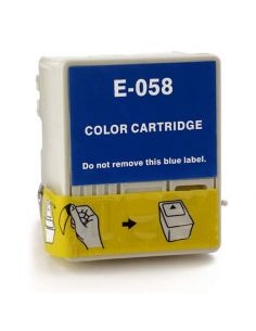 Cartucho de tinta T058 tricolor alternativo con Epson T 058
