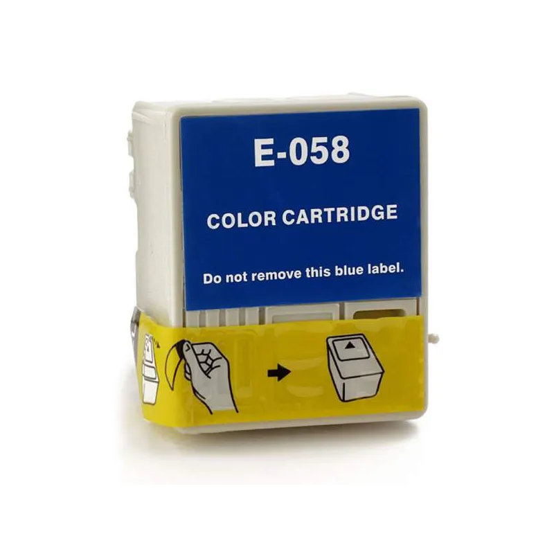 Cartucho de tinta T058 tricolor alternativo con Epson T 058