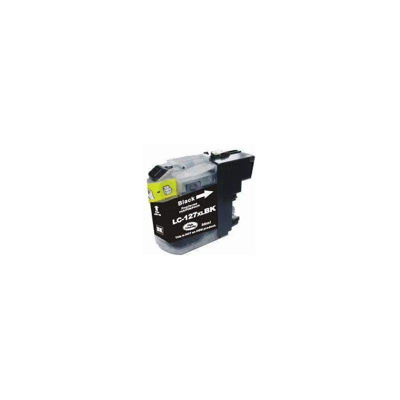 Cartucho de tinta compatible LC127 XL version 3 negro