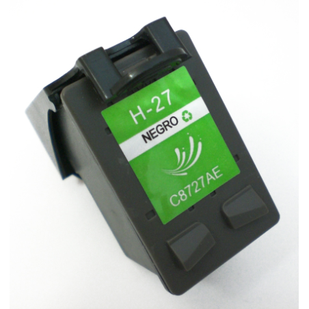 Cartucho de tinta HP27, compatible con hp C8727AE, negro
