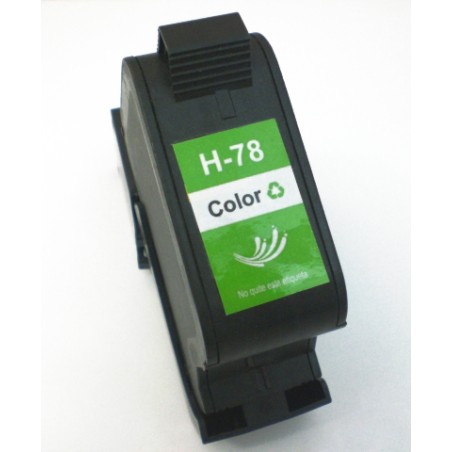 Cartucho de tinta HP78, compatible con hp C6578AE, tricolor