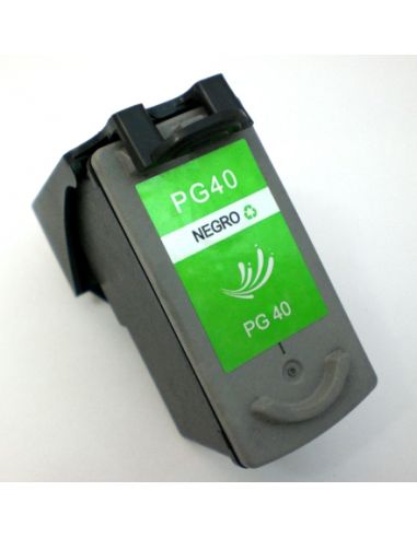 Cartucho de tinta PG40 negro compatible 0615B001