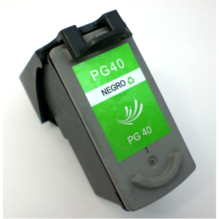 Cartucho de tinta PG40 negro compatible 0615B001