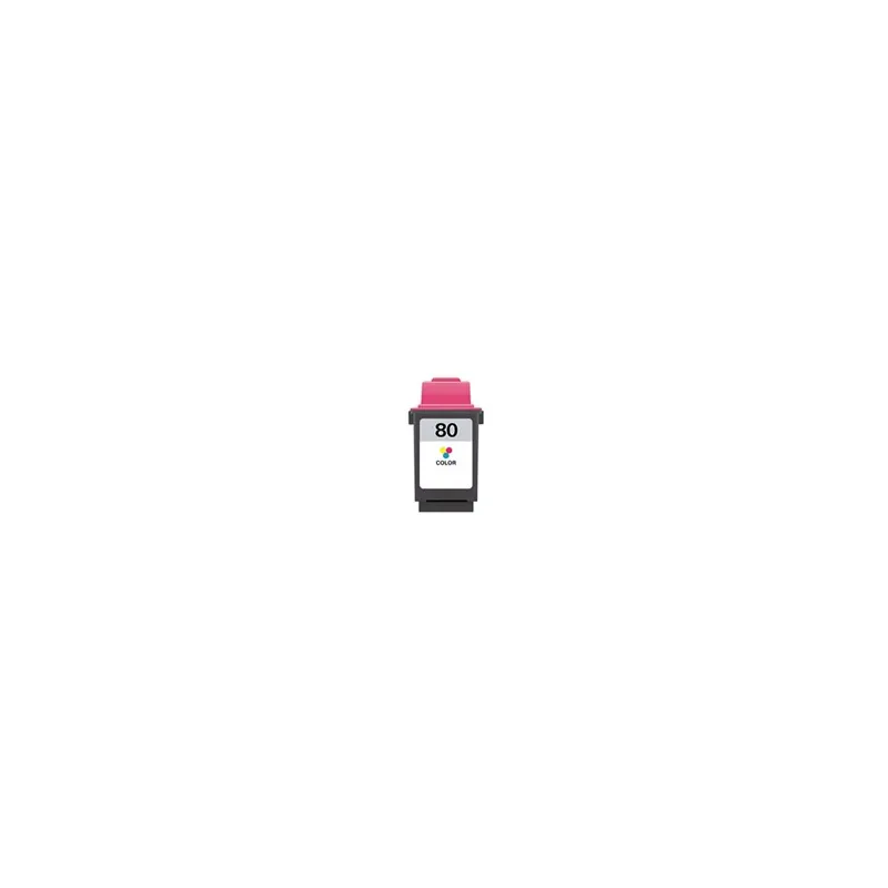 Cartucho de tinta lexmark 80 tricolor compatible a original