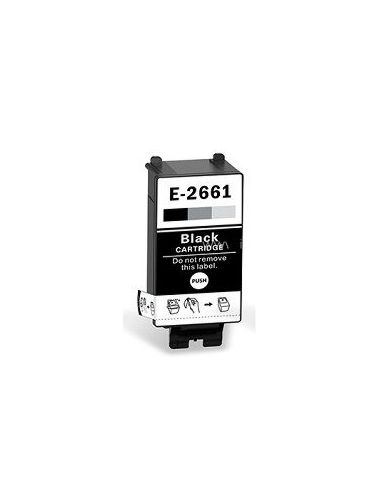 Epson 266 negro Cartucho de tinta compatible con C13T26614010