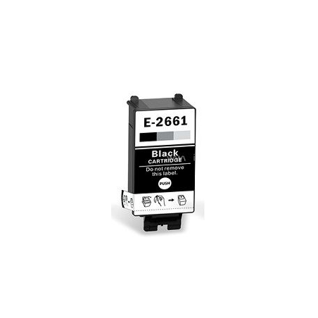 Epson 266 negro Cartucho de tinta compatible con C13T26614010