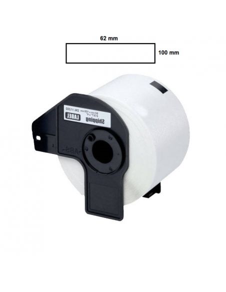 Brother DK11202 cinta, Recambio etiquetas compatible