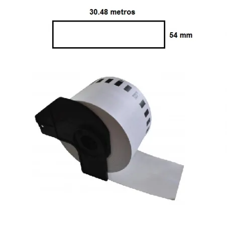 Brother DK-N55224 cinta continua, Recambio etiquetas compatible