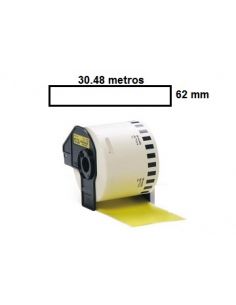 Brother DK44605 cinta continua,Recambio etiquetas compatible a
