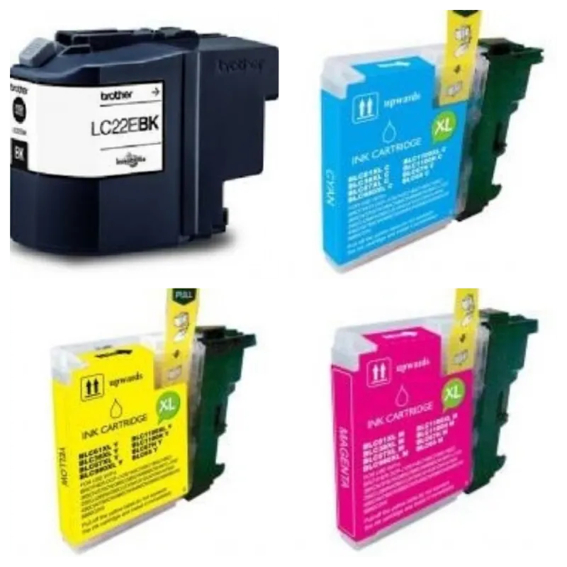 Cartucho de tinta LC22 compatible a Brother LC-22E