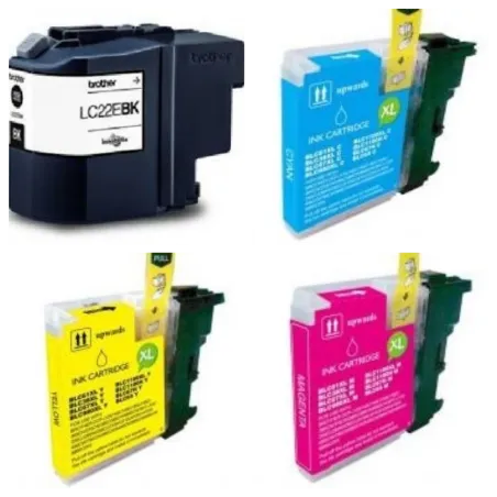 Cartucho de tinta LC22 compatible a Brother LC-22E