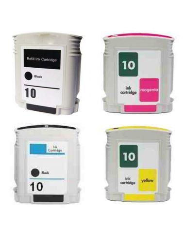 Cartucho de tinta HP10 / HP 10 compatible con hp C4844A /