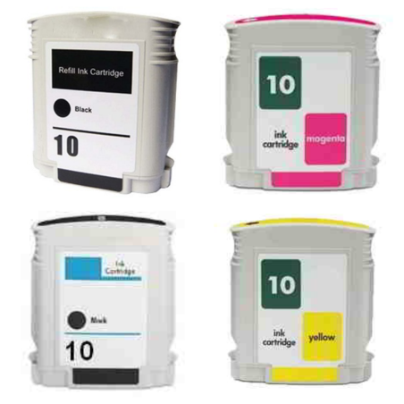 Cartucho de tinta HP10 / HP 10 compatible con hp C4844A /