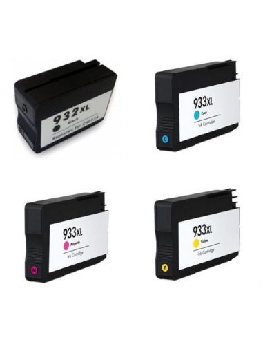 Pack 2 cartouches compatibles HP 301 XL Black +3 CMY - OWA