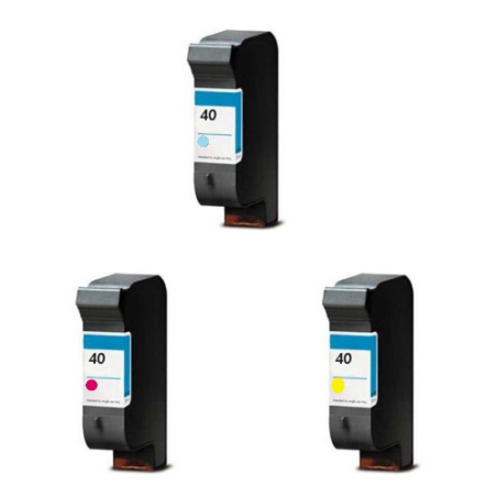 Cartucho de tinta compatible HP40 HP 40 HP 51640CE HP 51640YE