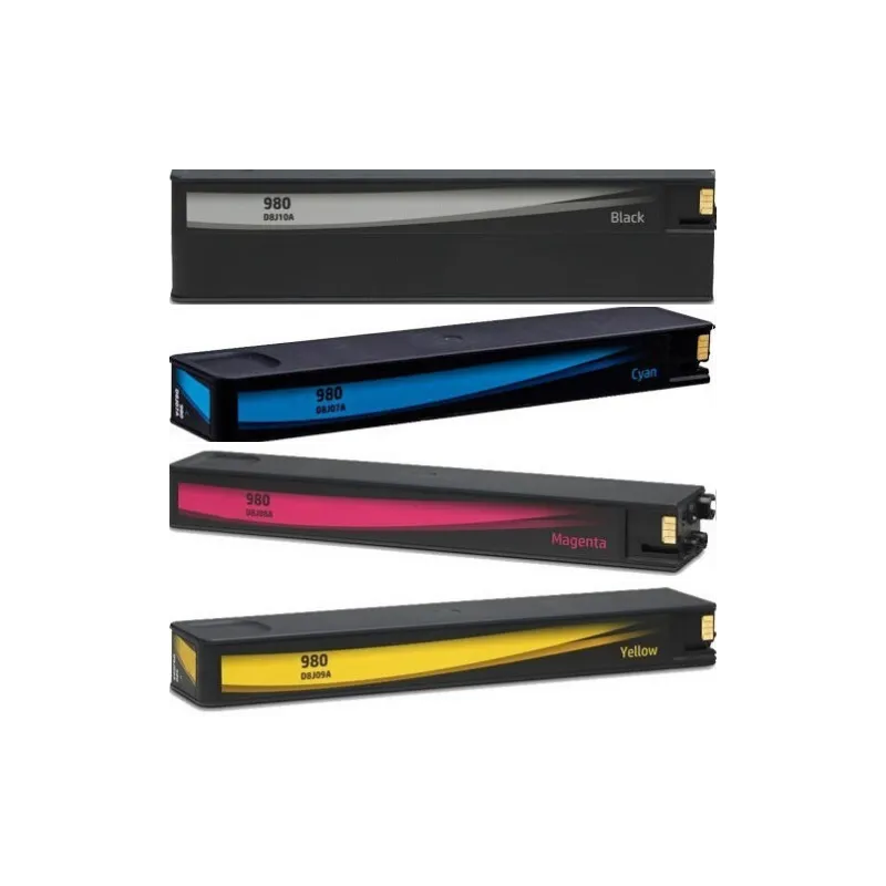 Cartucho de tinta compatible HP 980XL HP980XL D8J10A D8J07A