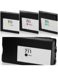 Cartucho de tinta HP711 HP 711 compatible al cartucho CZ133A