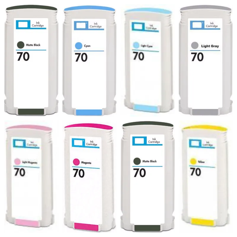 Cartucho de tinta HP 70 HP70 compatible al cartucho hp C9449A