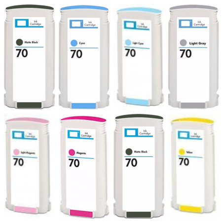 Cartucho de tinta HP 70 HP70 compatible al cartucho hp C9449A