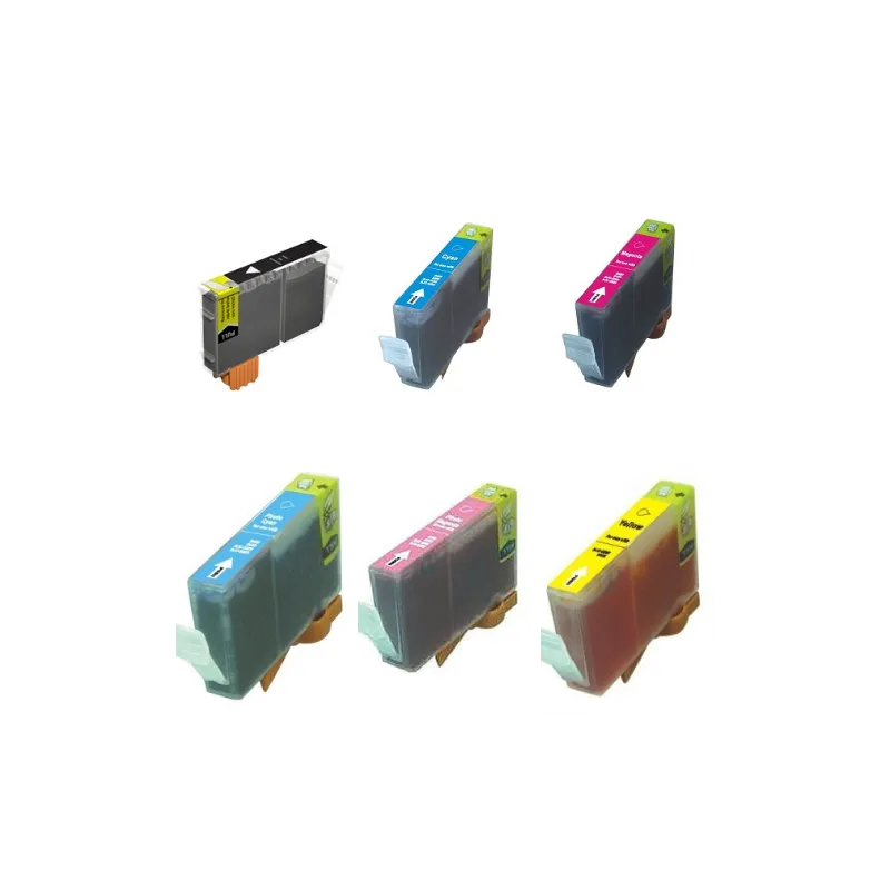 Cartucho de tinta BCI6 / BCI-6 compatible con Canon 4705A002 /