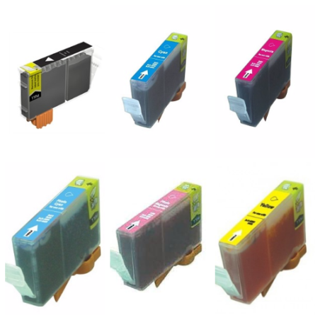 Cartucho de tinta BCI6 / BCI-6 compatible con Canon 4705A002 /