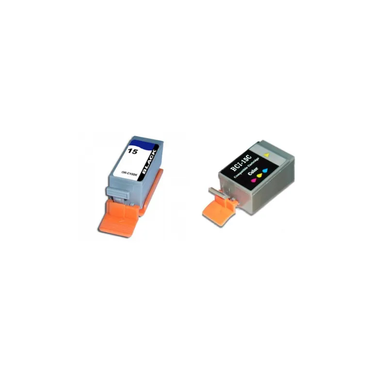 Cartucho de tinta BCI15 / BCI-15 compatible con Canon 8190B002