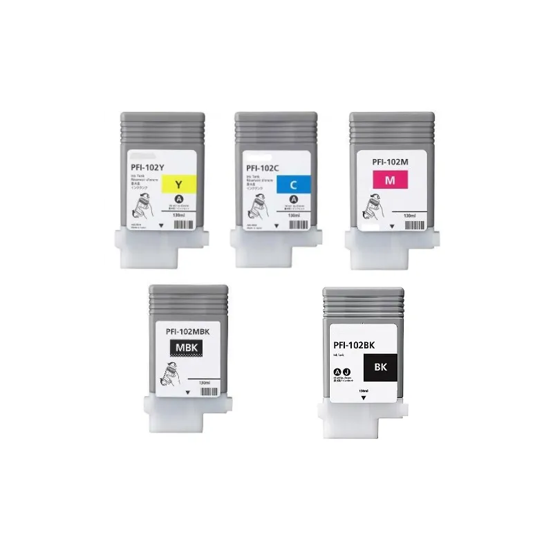 Cartucho de tinta Canon PFI-102 / PFI 102 compatible a Canon