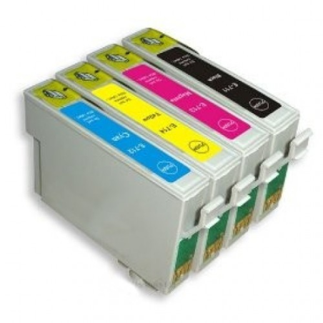 Cartucho de tinta T0551 / T0552 / T0553 / T0554 compatible con