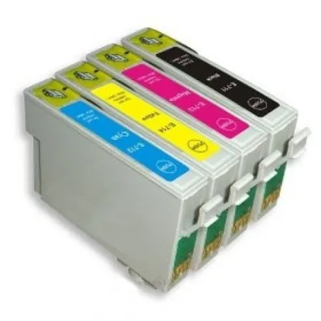 Cartucho de tinta T0551 / T0552 / T0553 / T0554 compatible con
