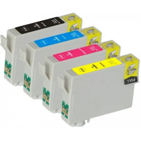 Epson T0711/2/3/4 Cartucho de tinta compatible