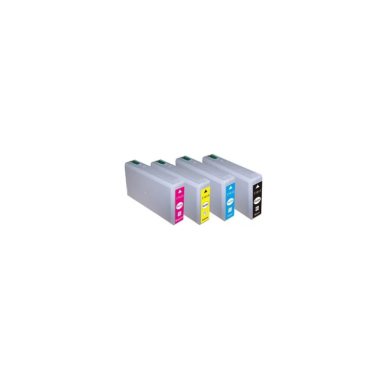 Cartucho de tinta T7011 / T7012 / T7013 / T7014 compatible con