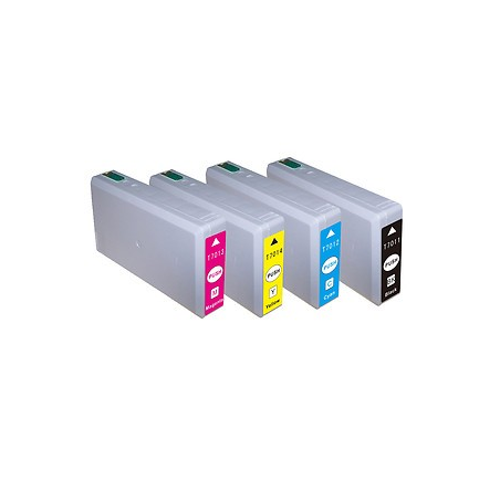 Cartucho de tinta T7011 / T7012 / T7013 / T7014 compatible con