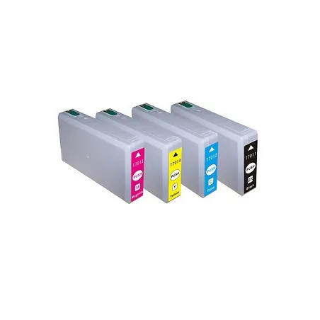 Cartucho de tinta T7011 / T7012 / T7013 / T7014 compatible con