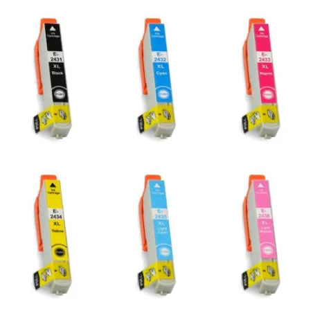 Cartucho de tinta 24XL / T2431 / T2432 / T2433 / T2434 / T2435