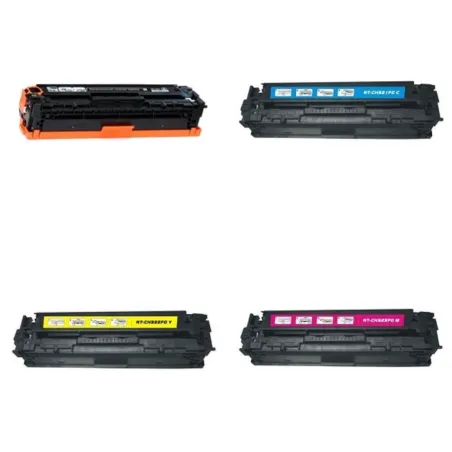 Toner CE320A / CE321 / CE322A / C323A compatible con HP 128