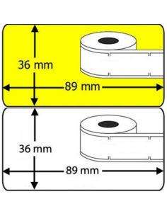 Rollo etiqueta Dymo 99012 89x36 mm compatible al original