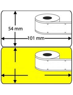Rollo etiqueta Dymo 99014 101x54 mm compatible al original