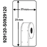 Rollo etiqueta Dymo 929120 25x25 mm compatible al original