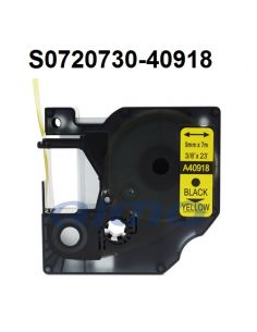 Cinta rotuladora Dymo 40918 compatible al original S0720730