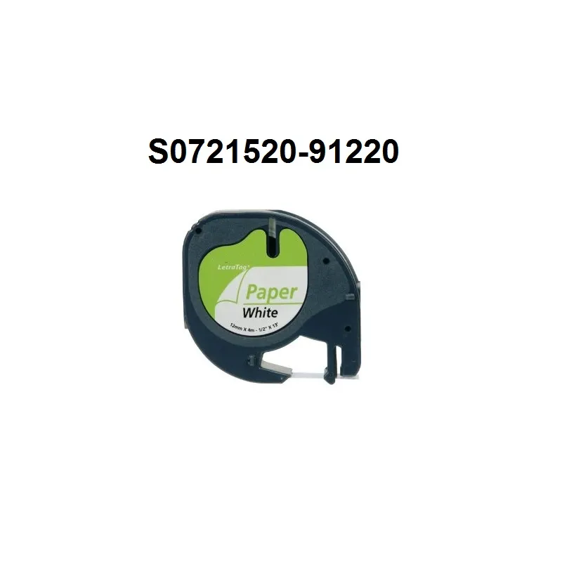 Cinta rotuladora Dymo 91220 compatible al original S0721520