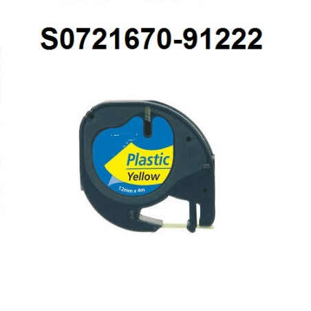 Cinta rotuladora Dymo 91222 compatible al original S0721670