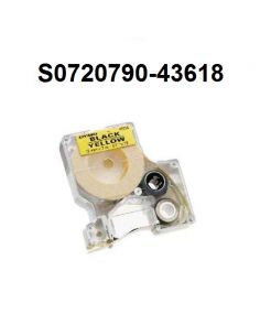Cinta rotuladora Dymo 43618 compatible al original S0720790