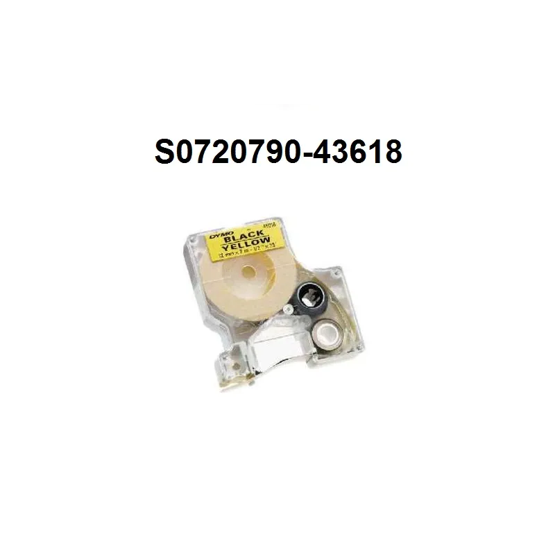 Cinta rotuladora Dymo 43618 compatible al original S0720790